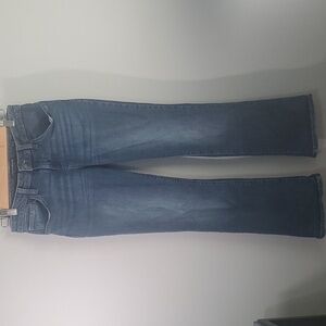 Lucky Jeans Womens Size 8 Blue Low Rise Boot Lolita